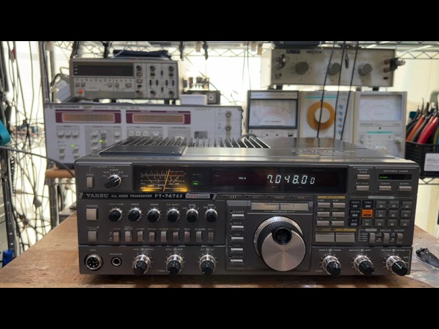 FT-767SX repair completed [2023/10/23] - YouTube