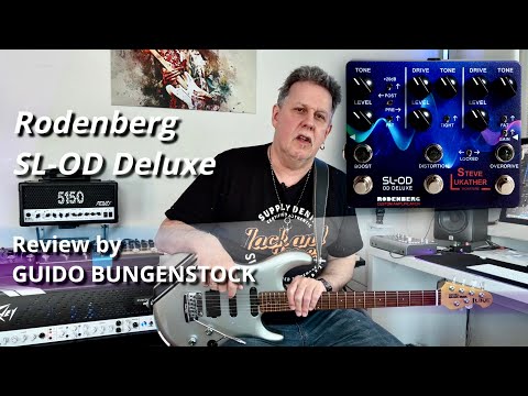 RODENBERG SL-OD Deluxe STEVE LUKATHER Overdrive Pedal l Review by