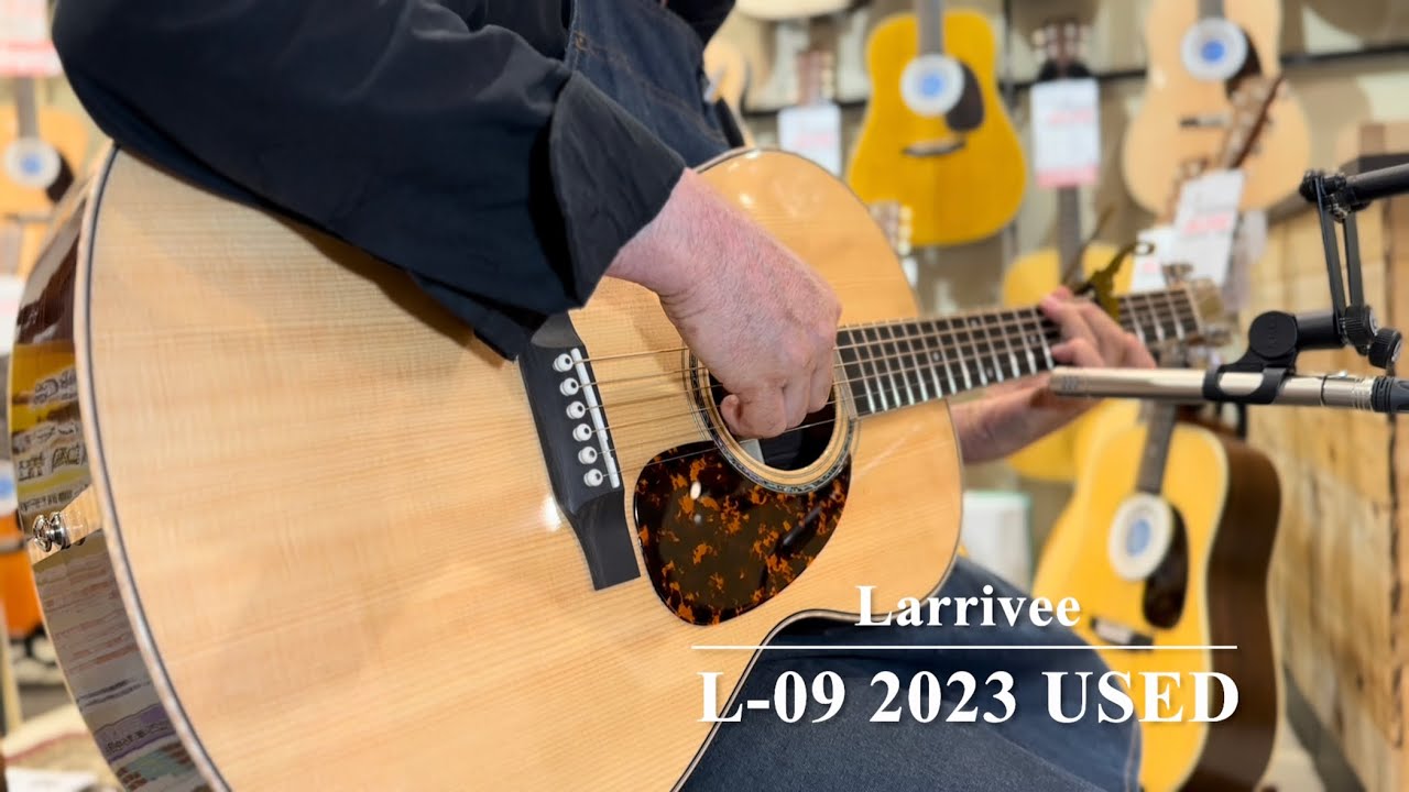 Larrivee L-09 【2023年 美品中古】 - YouTube