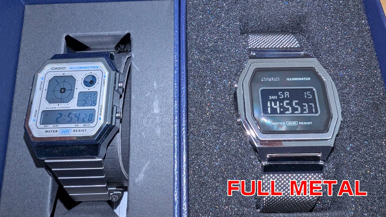 CASIO] This time it's the full metal CASIO CLASSIC A1000M-1BJF