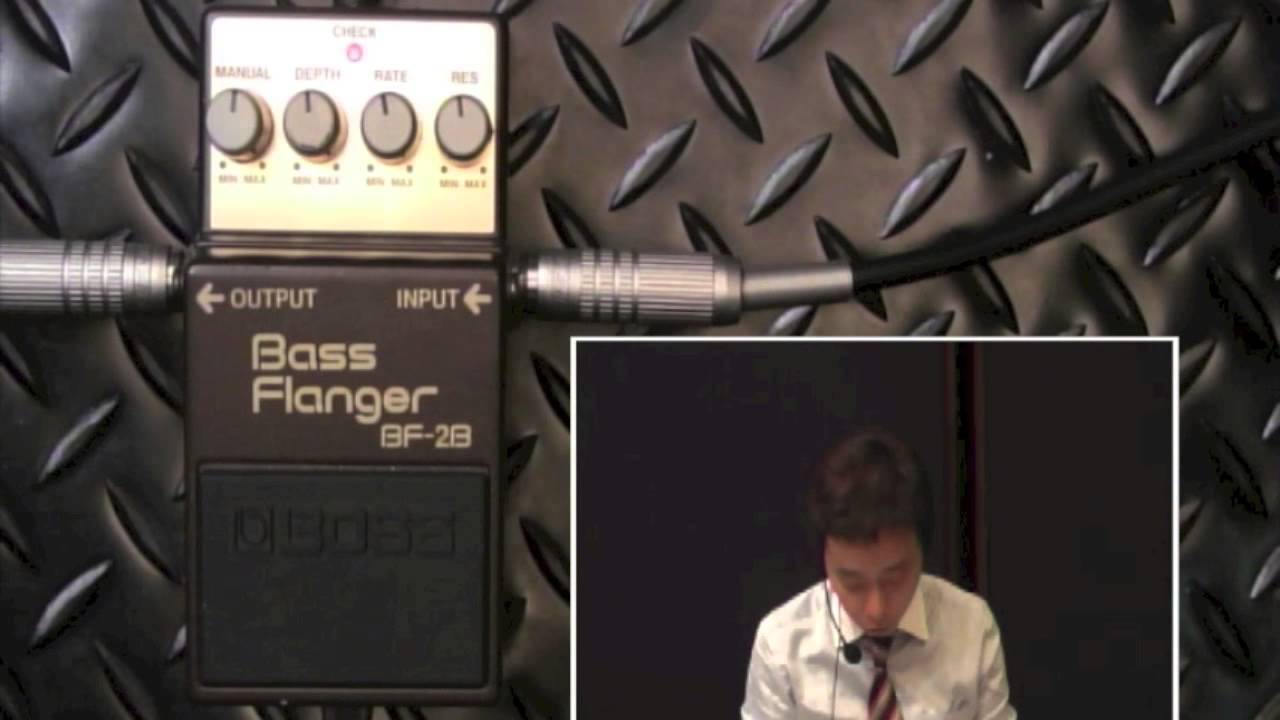 試奏動画】BOSS BF-2B BASS Flanger 【BOSS COMPACT PEDAL 100th