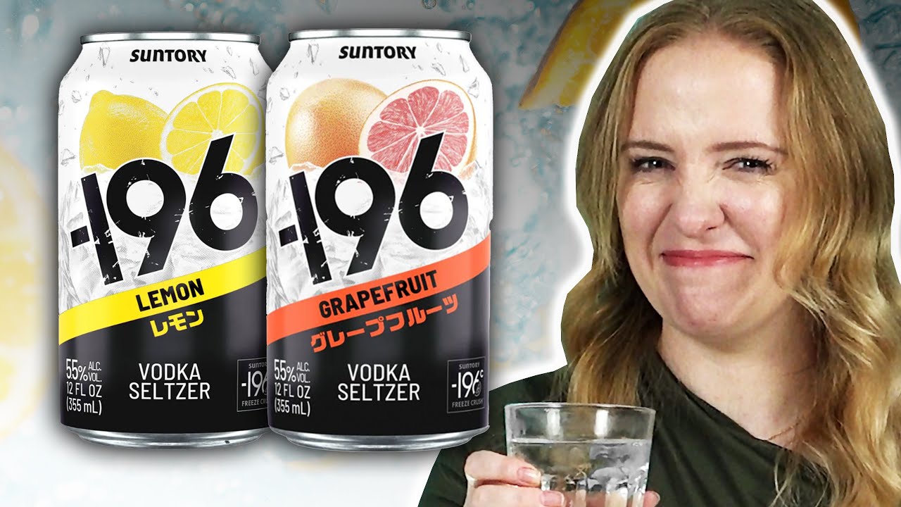 Irish People Try Suntory -196 Hard Seltzer (Strong Zero) - YouTube