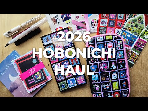 2026 Hobonichi Haul from Jet Pens, feat. Yumi Kitagishi & More