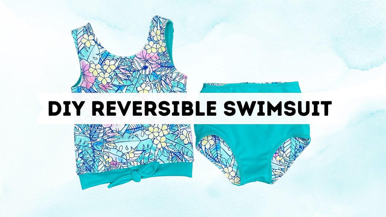 How to Sew a Reversible Swimsuit - YouTube