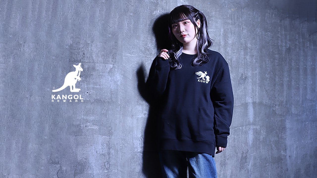 完全受注生産】もか×KANGOL REWARDコラボ企画第2弾！トレーナー