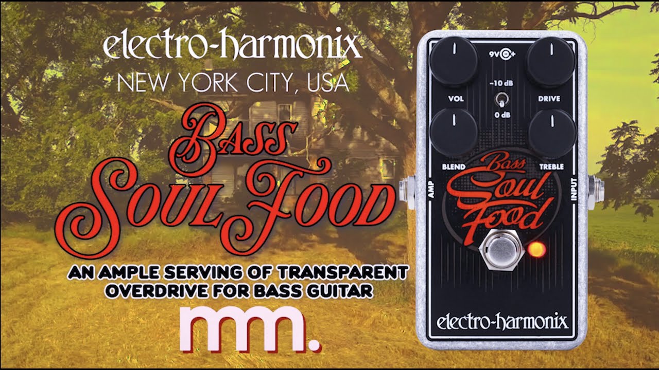 MusicMaker Presents - EHX BASS SOUL FOOD:A Distinguished