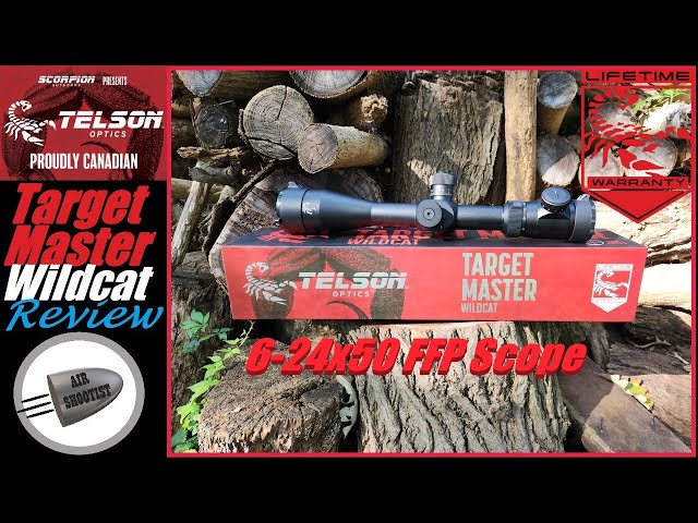 Telson Optics Target Master Wildcat 6-24x50 FFP Scope Review