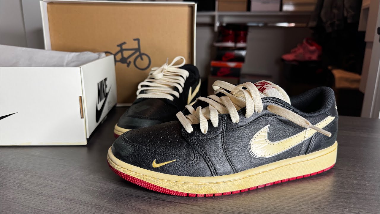 Air Jordan 1 Low Nigel Sylvester Better With Time - YouTube