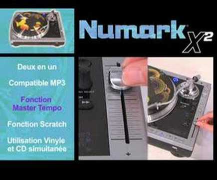 Platine hybride Numark X2 (La Boite Noire) - YouTube