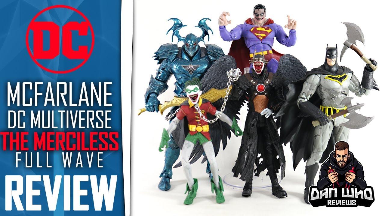 McFarlane Toys DC Multiverse The Merciless Full Wave Review (Dark