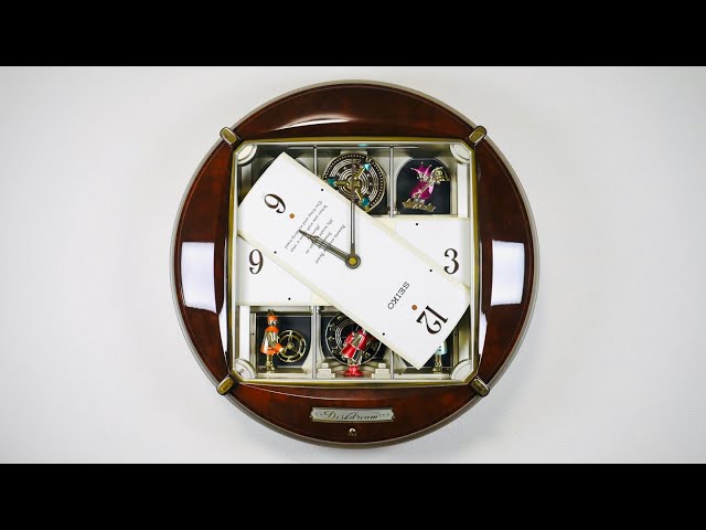 からくり時計 SEIKO Diskdream RE544B - YouTube
