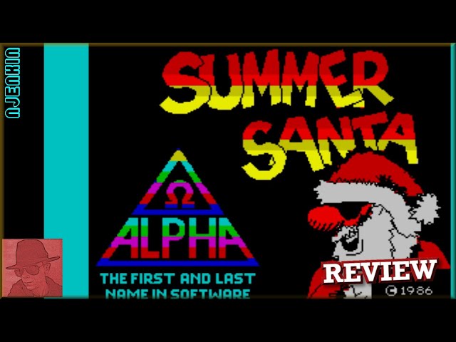 Summer Santa - on the ZX Spectrum 48K !! with Commentary - YouTube