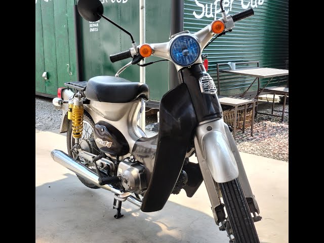 リトルカブ50 3速セル無し - YouTube