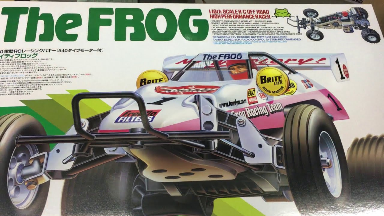 復刻ラジコンカー組立キット】1/10 電動カー マイティフロッグ（2005