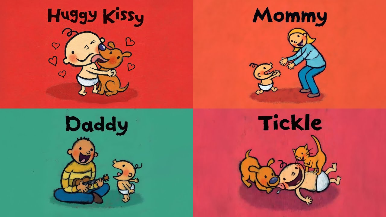 Family with Leslie Patricelli 💖 | Toddler Read-Aloud Compilation