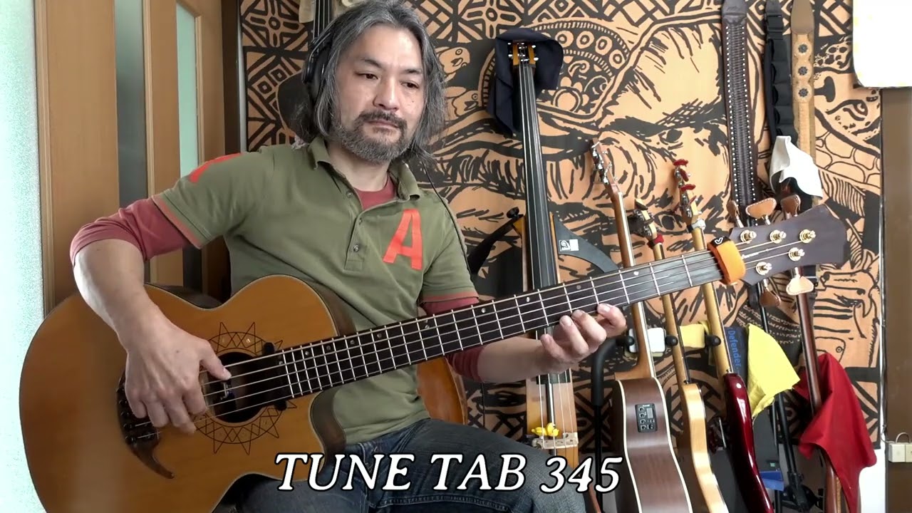 TUNE TAB-345 Sound demo DOTZAUER no.3 アコースティックベース - YouTube