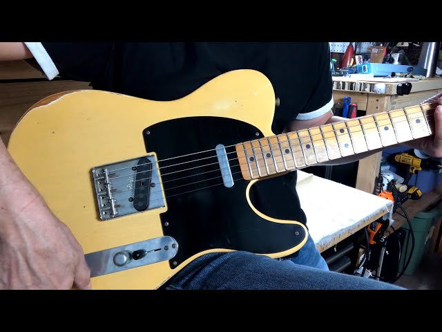 Fender Road Worn 50s Telecaster Guitar Blonde - 10 Minute Tele