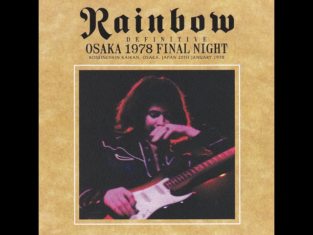 Rainbow - 1978-01-20 - Definitive Osaka 1978 Final Night - YouTube