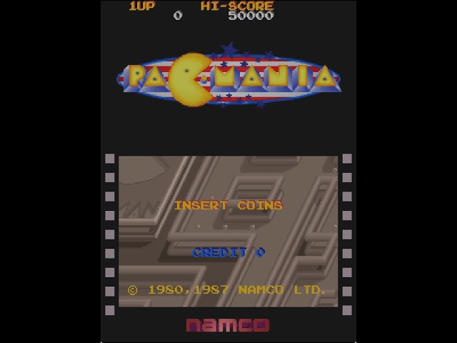 BGM] [AC] パックマニア [PAC MANIA] - YouTube