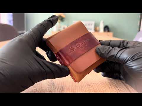 The Big Finn Wallet (Shell Cordovan Whiskey/Lava) + Finnigan 2