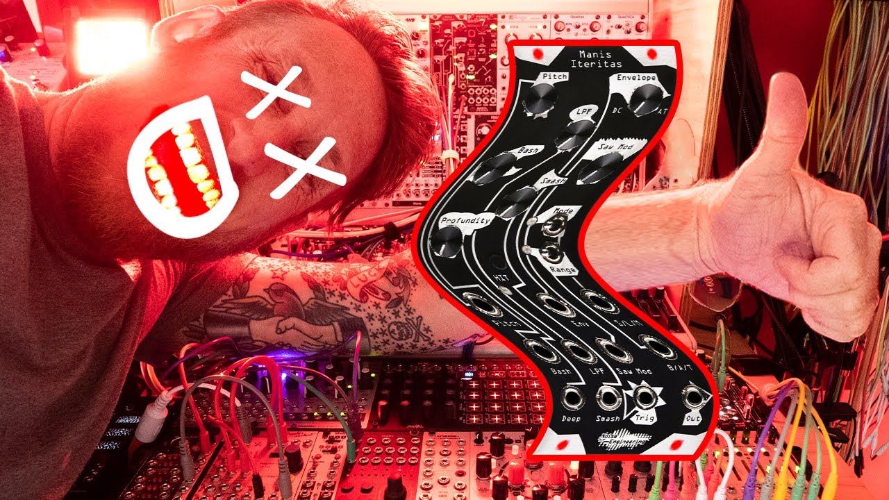 Viol Ruina: Mangled Distortion + Filter for modular synth in 4HP