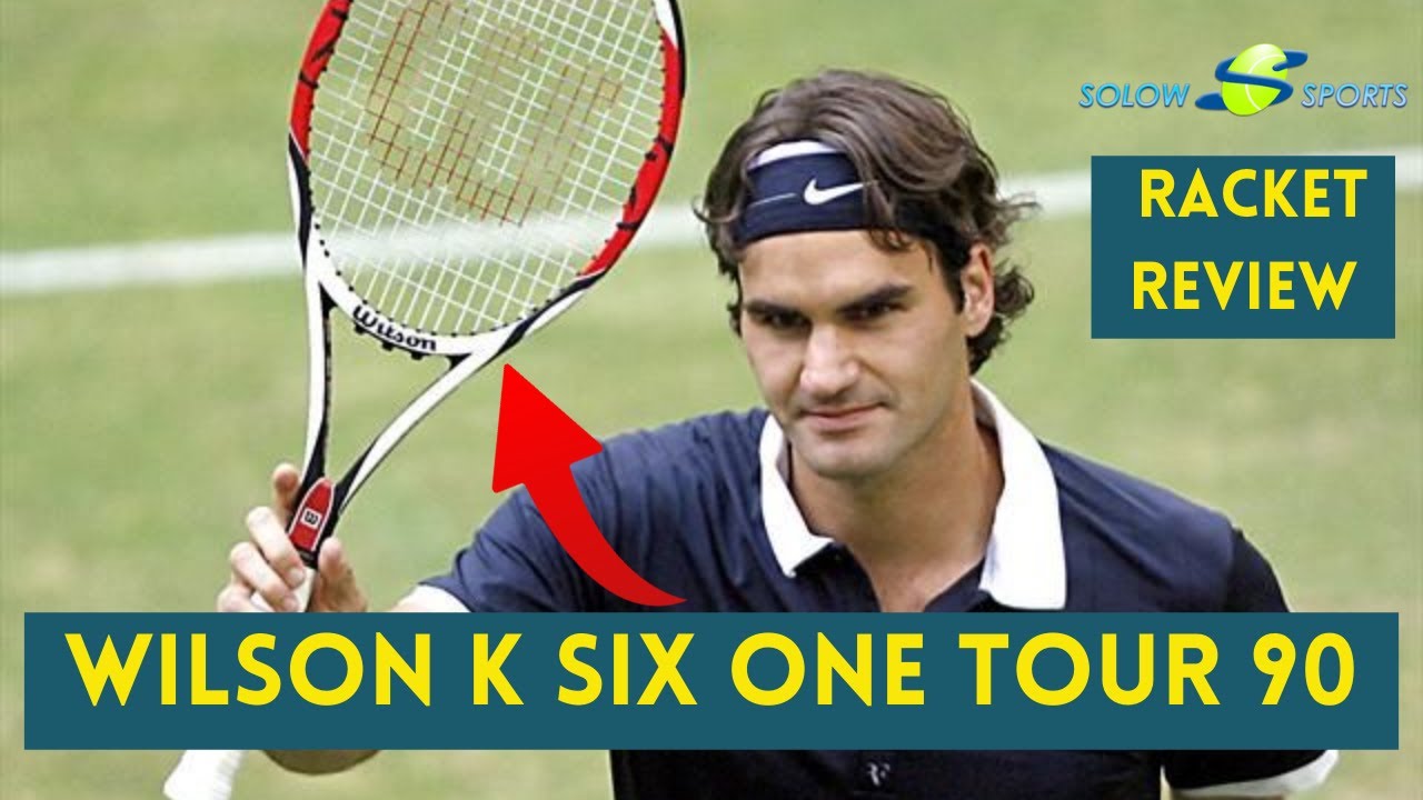 Wilson K Factor Six One Tour 90 Tennis Racket Review - YouTube