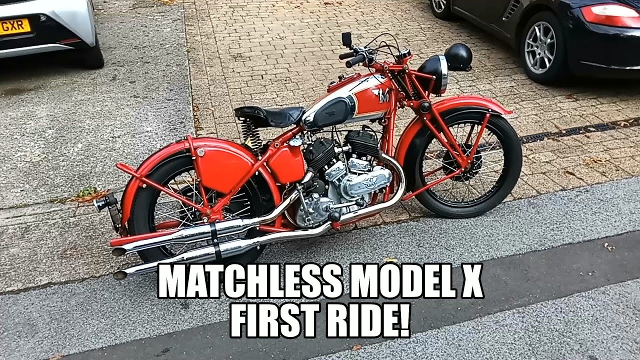 Matchless Model X - First Ride! - YouTube
