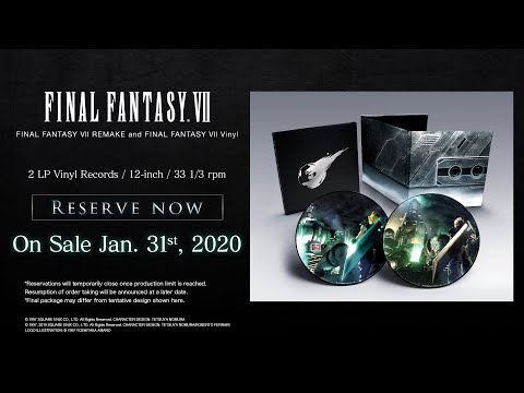 On Sale Jan. 31st, 2020『 FINAL FANTASY VII REMAKE and FINAL