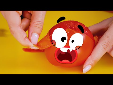🍅⚡Doodle Kitchen Drama: The Tomato vs. The Microwave 😂 - YouTube