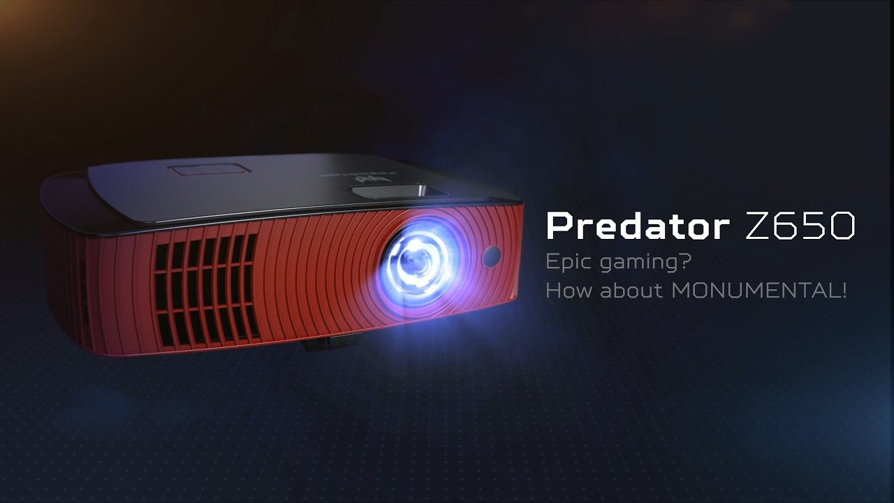 Predator Z650 Gaming Projector – Go Big on Gaming - YouTube