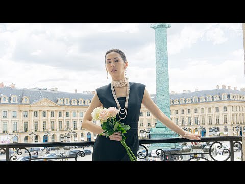 Keiko Kitagawa in Paris -2025 Mikimoto High Jewellery Collection