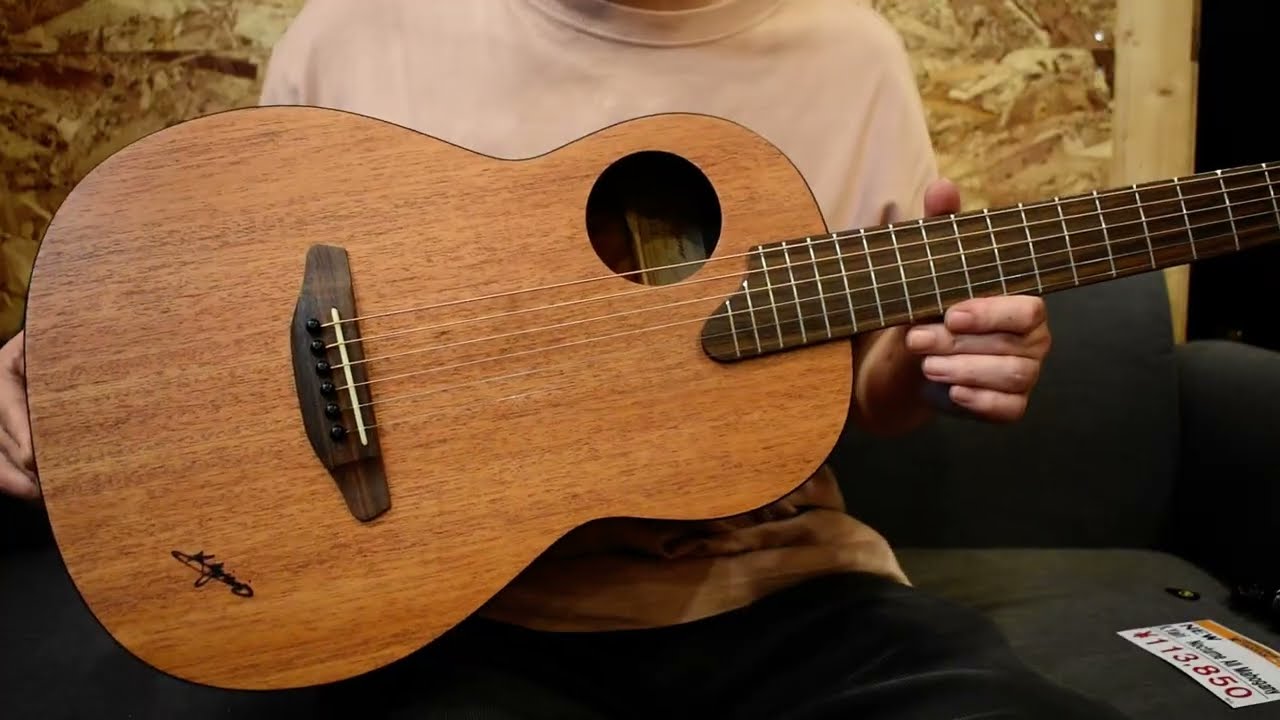 NEW/K.Yairi Nocturne All Mahogany@guitarshoptantan - YouTube