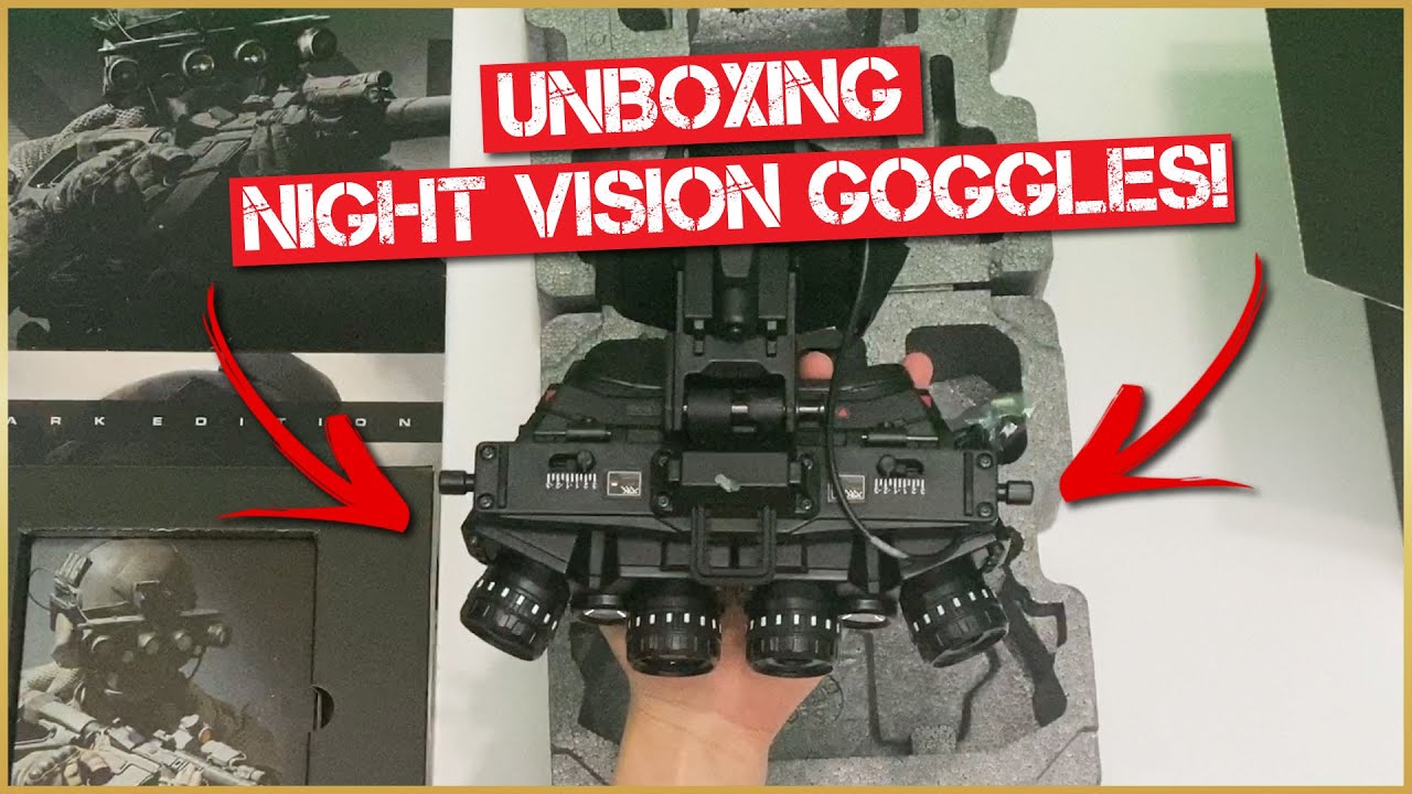 Modern Warfare Dark Edition Unboxing (Night Vision Goggles!) - YouTube