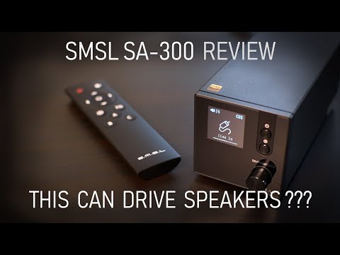 SMSL SA-300 Integrated Amplifier Review - YouTube