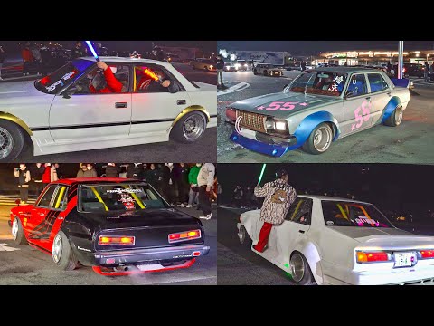箱乗り！竹ヤリ！お祭り騒ぎな街道レーサーお帰り👋 - YouTube