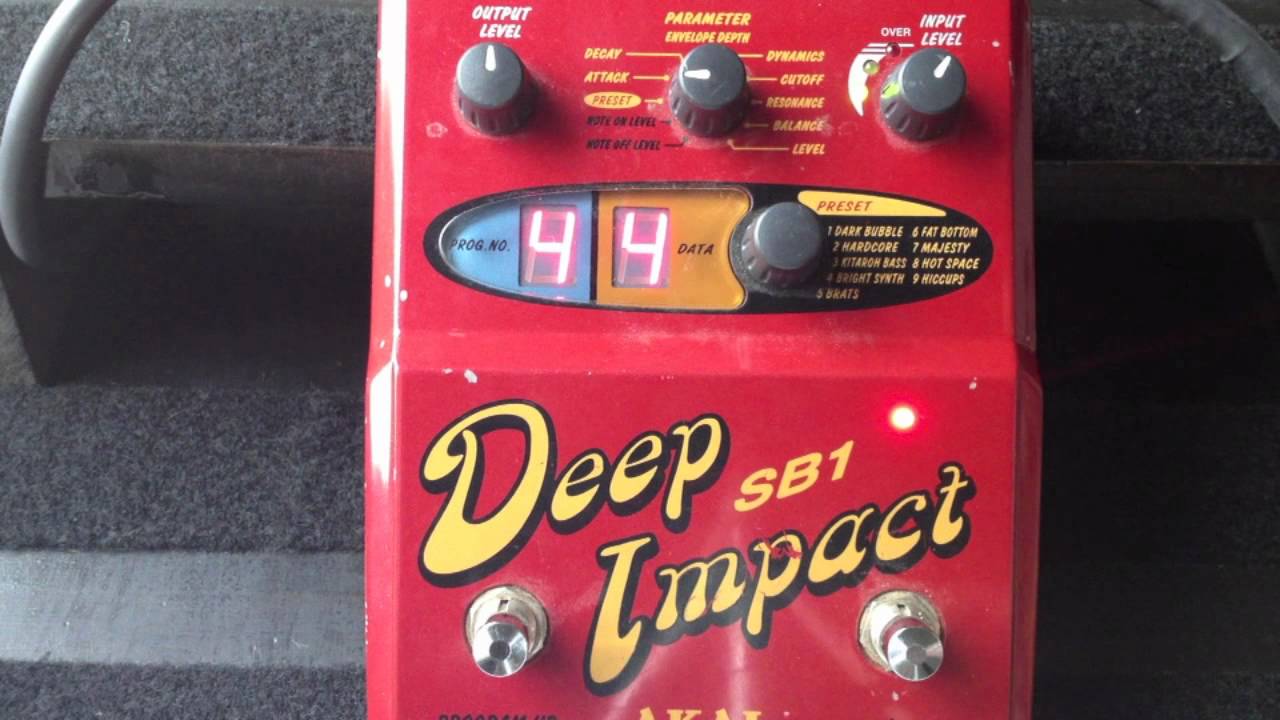 Bassicsgear Akai Deep Impact Demo - YouTube