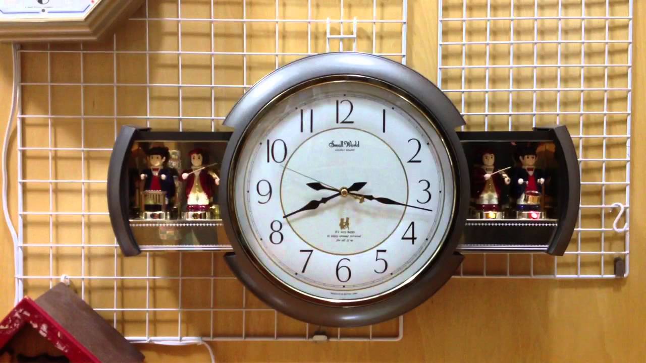 Small World音楽隊 からくり時計 - YouTube