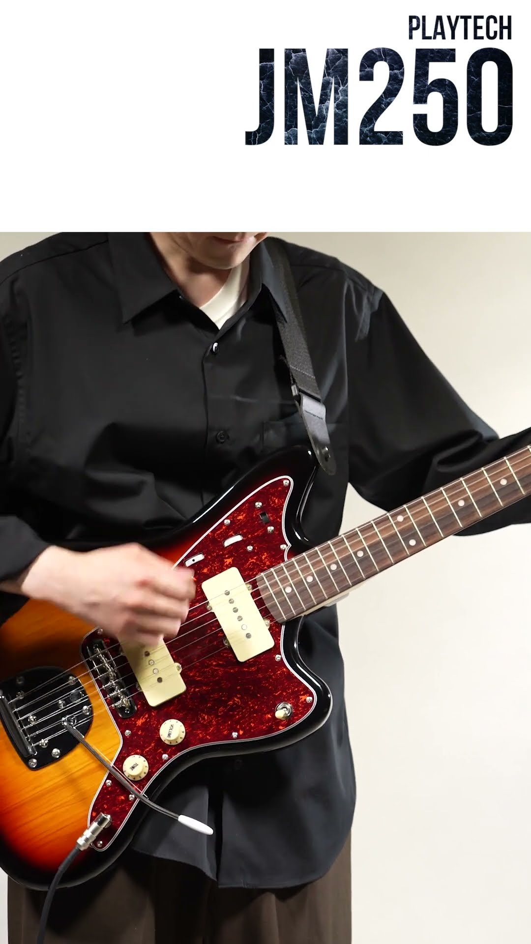 JM250 Sunburst Electric Guitar / PLAYTECH #SoundHouse #PLAYTECH