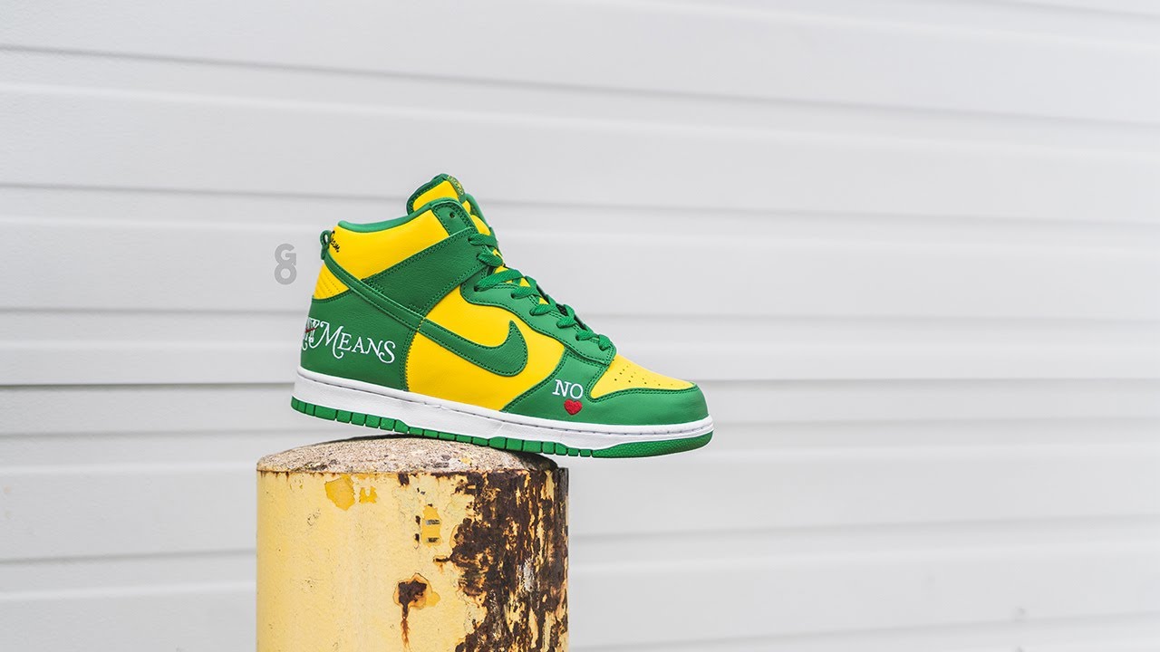 Supreme x Nike SB Dunk High OG QS (By Any Means) 