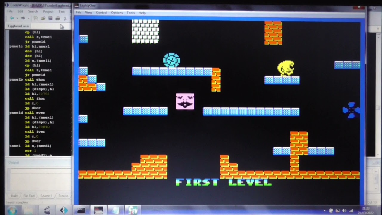 Coding a ZX81/TS1000 Game For the Chroma Interface and Quicksilva