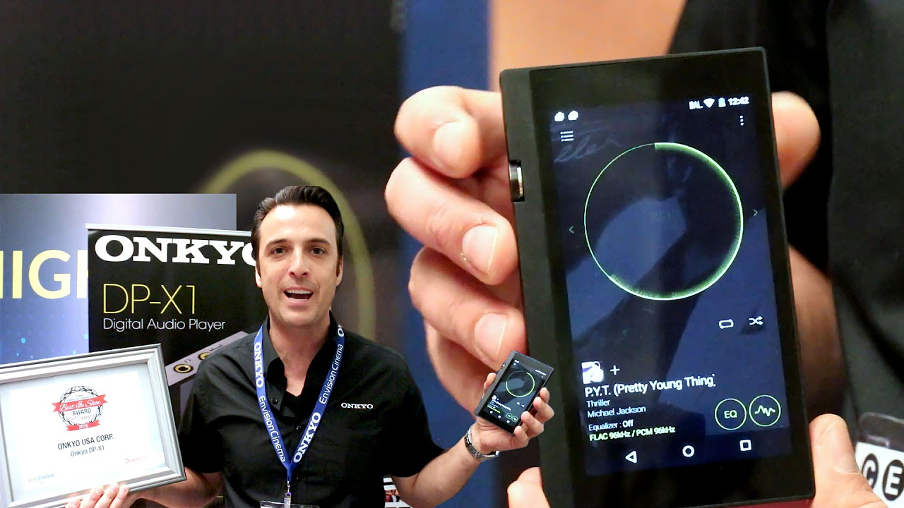 Onkyo DP-X1 Digital Music Player - YouTube