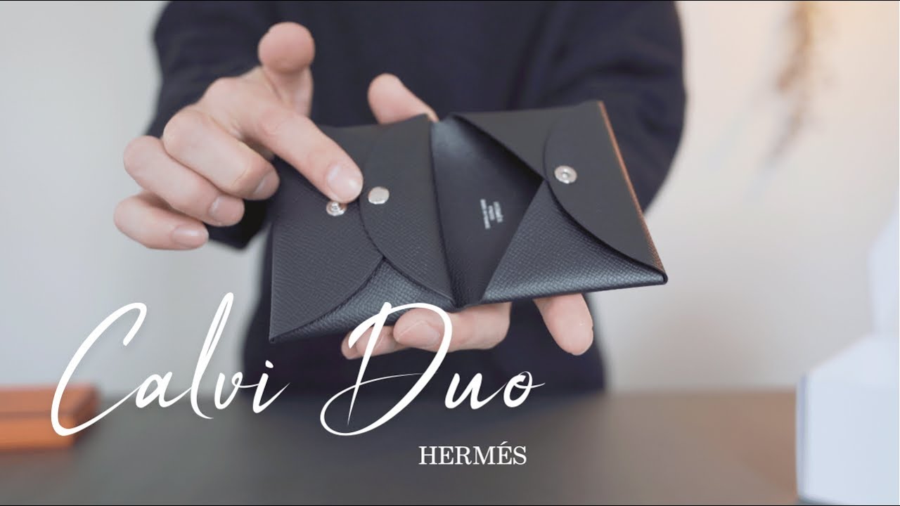 カルヴィデュオ】あのエルメスが6万円で買える！ / ミニ財布 - YouTube