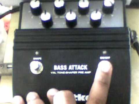 Hartke Bass Attack - VXL Tone-Shaper Pre Amp Review - YouTube
