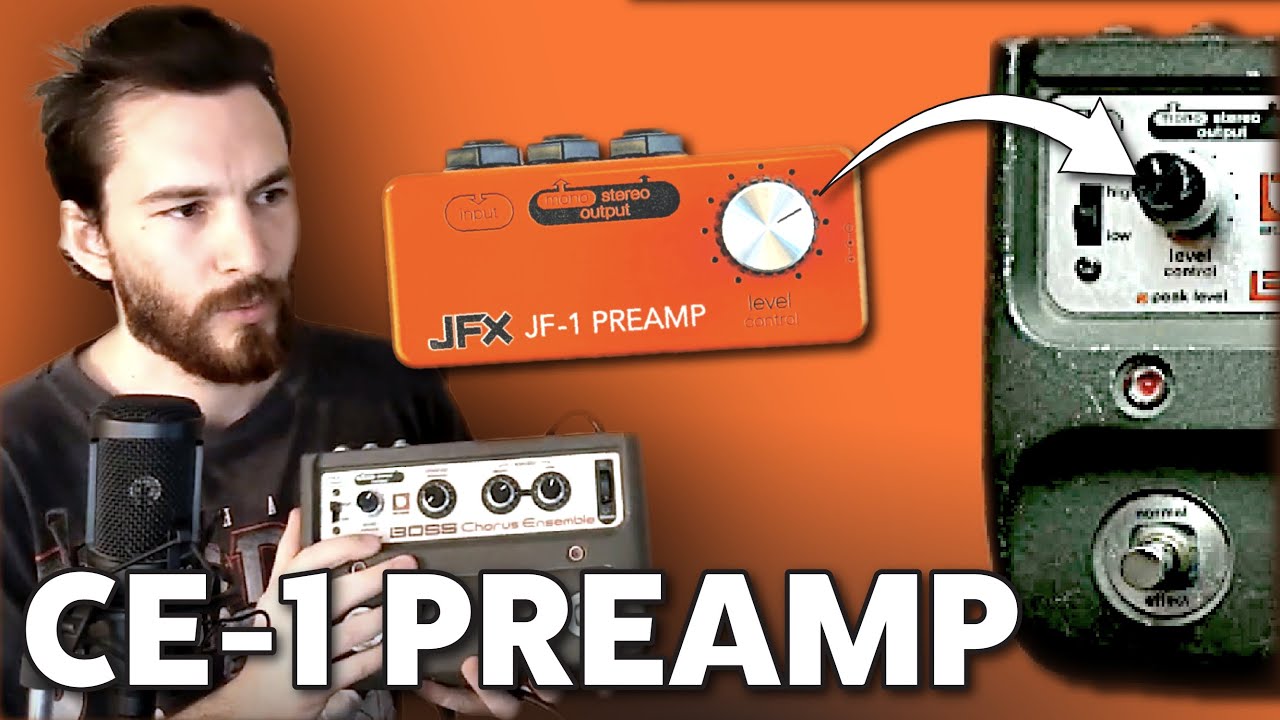 JFX JF-1 Preamp (Boss CE-1 Preamp Clone) | Reverb