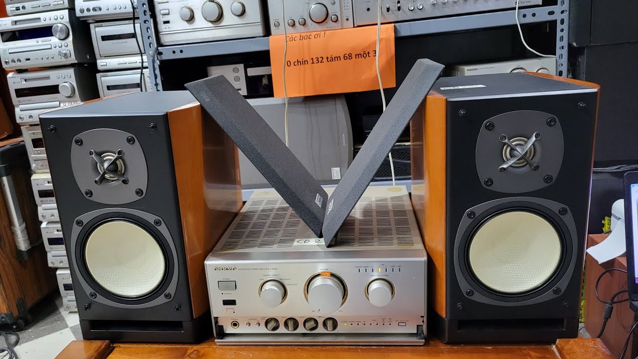 Onkyo A 922M system, D 212EX speaker, highest version of 922