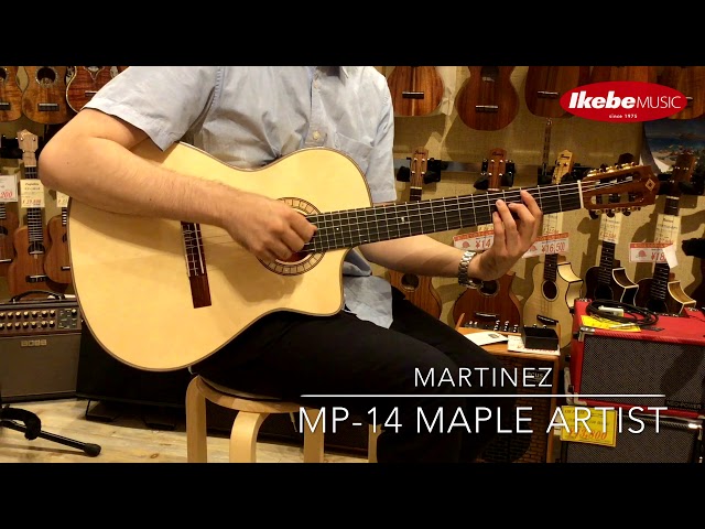 池部楽器店】Martinez MP-14 試奏【生音でリバーブ&ディレイ/コーラス