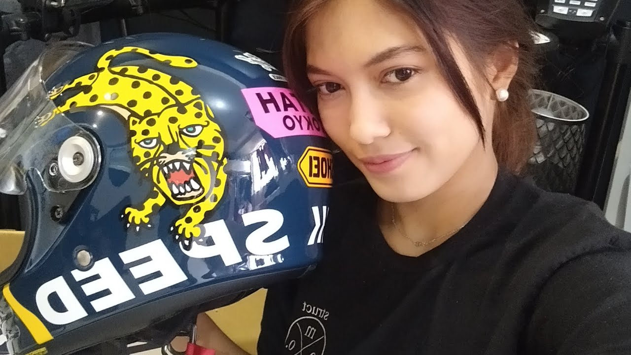 Unboxing my New Shoei Glamster 06 Cheetah Tc-2 - YouTube