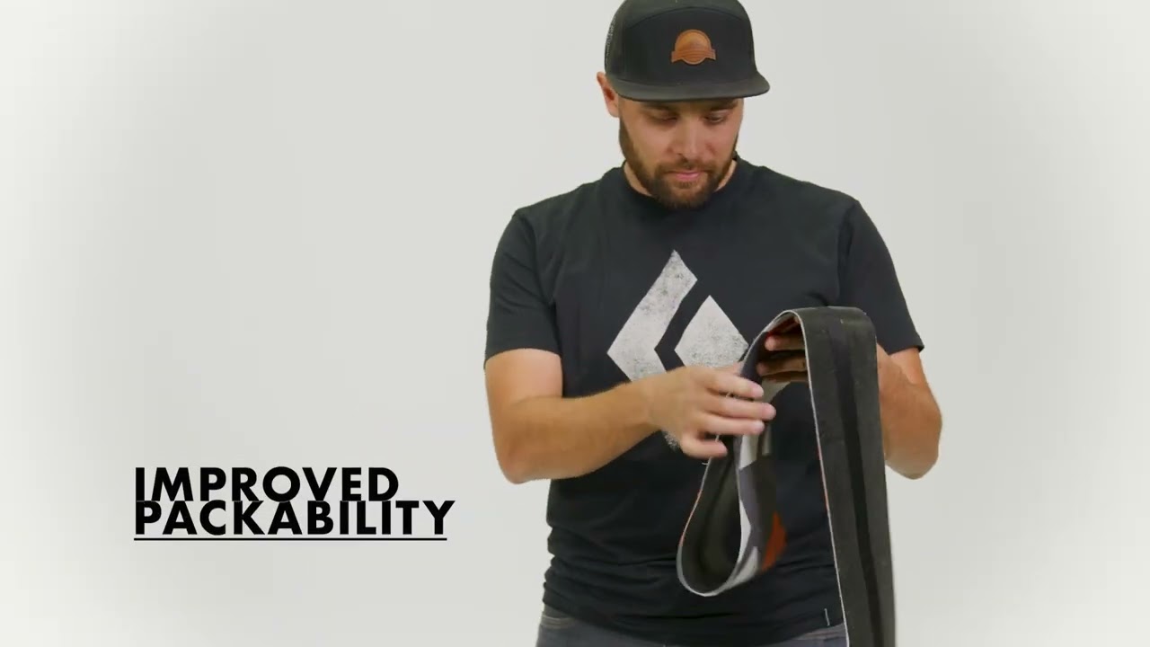 グライドライトミックス スプリットスキン(140mm): ブラック