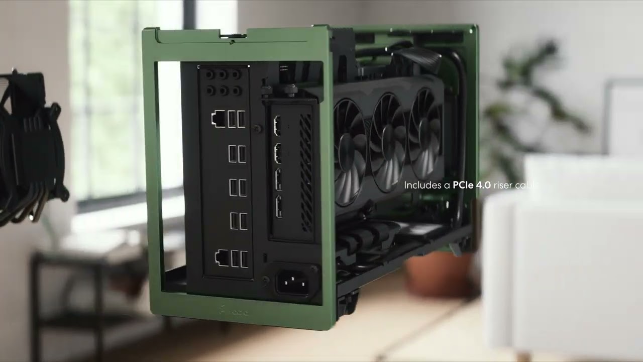 Fractal Design Terra Jade Mini-ITX Small Form Factor PC Case with
