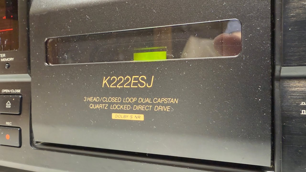 Sony TC-K222ESJ Service - Dolby S Comes to Town - YouTube